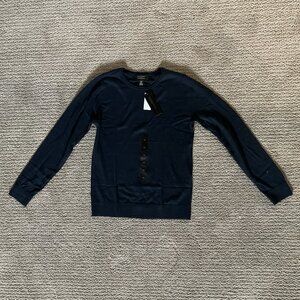 Banana Republic Forever Crew-Neck Sweater NWT - Preppy Navy, size XS